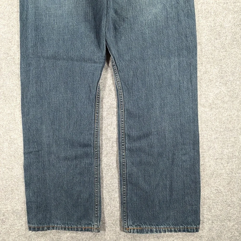 Levis 569 Jeans Mens 30x30 (Fits 32x28) Blue Straight Fit Loose Grunge Skater